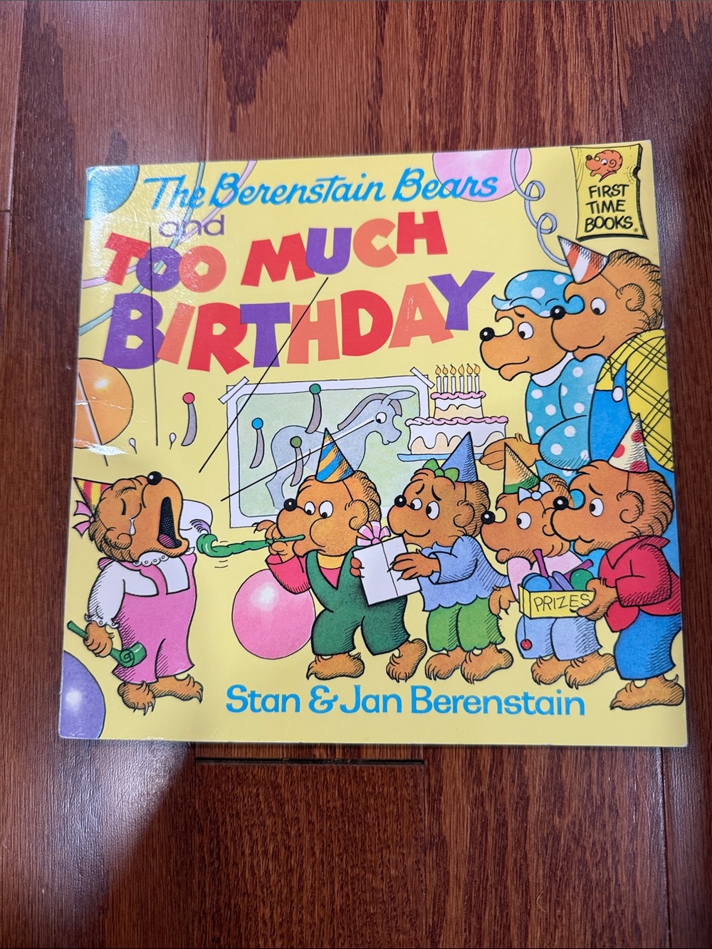 The Berenstain Bears and Too Much Birthday Vintage 1986 Children’s Book